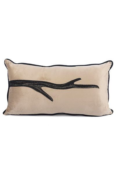 Mikasa Moor Μαξιλάρι Isla Beige Single Branch 35x65