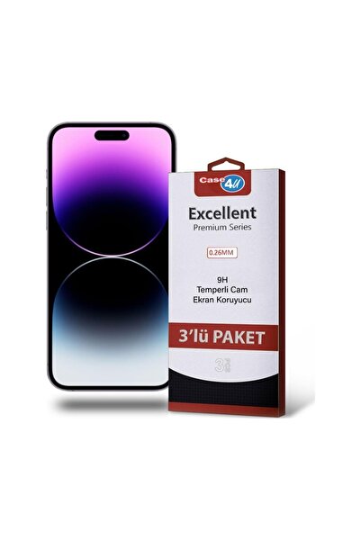 Case 4U Apple Iphone 12 Mini Temperli Ekran Koruyucu Kırılmaz Cam Ekonomik 3'...