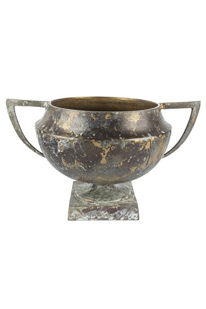 Mikasa Moor Kulplu Antik Saksı 70x50x42cm