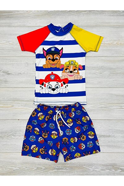 My Kids Wear Children's Beach Set with Swim Shorts and T-Shirt