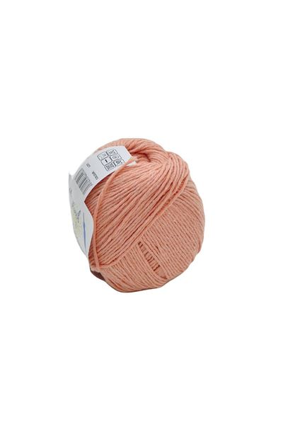 hobby club Premium Amigurumi Floss Punch Floss 50 Gr 10 Pieces (500gr) Baby Soft Cotton Knitting Floss Salmon