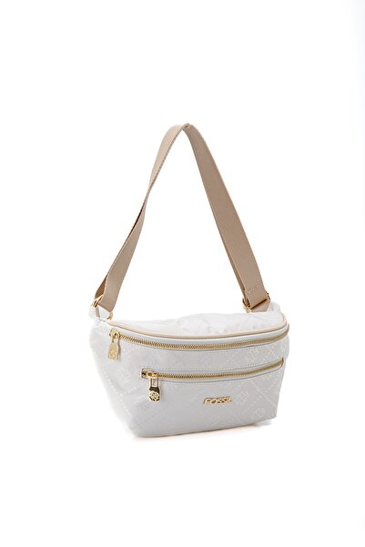 Fossil Beyaz Kadın Bel Çantası 05FS23Y449