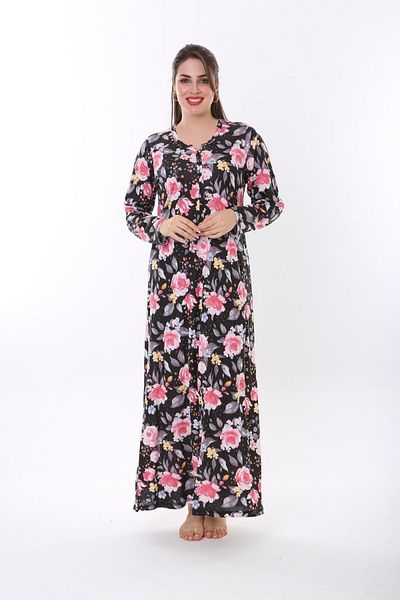 Etoile Women's Bamboo Long Home Dress Nightgown 72715