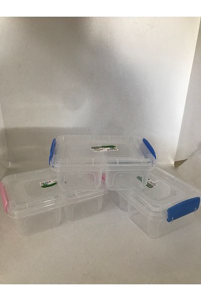 NESS AVM 3-Piece Two-Compartment Lockable Storage Container Multi-Purpose 250 Ml
