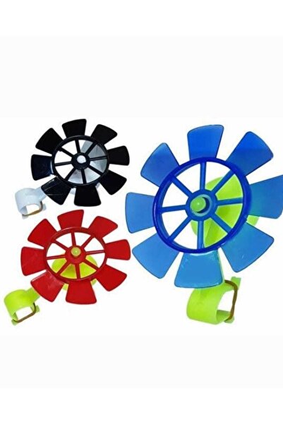 ÇEÇEN HOME Bisiklet Süsü Rüzgar Gülü 3 Adet