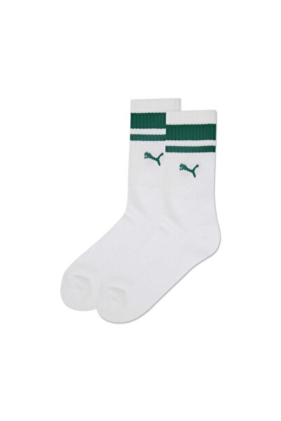 Puma Unisex Crew Herıtage Σετ με 2 ριγέ κάλτσες