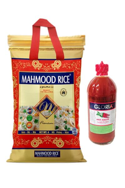 Mahmood Rıce Mahmood Rice Pirinç 4 Kg Gloria Acı Sos 474 ml