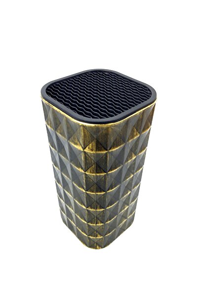 SürLaz Bıçak Standı Bıçaklık Bıçak Seti Standı Gold Bıçak Standı