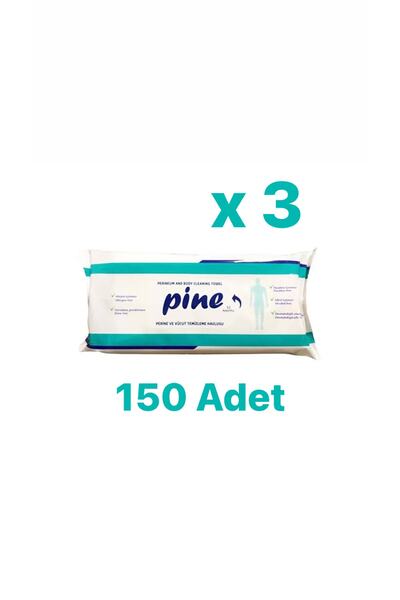Pine Body Cleaning Perineum Towels 50 x 3 150 Pieces