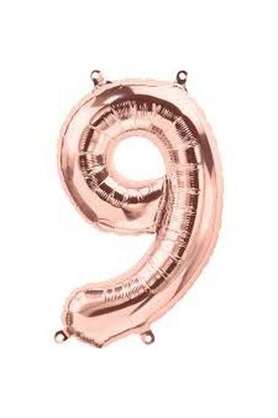 DÜVENCİ TİCARET Çıtıpitıstore Rose Gold Number Foil