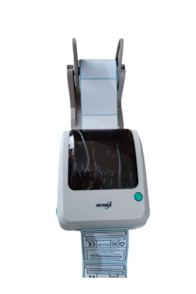 HITMAX Ht-1400 Barkod Etiket Sticker Yazıcı+harici Stand