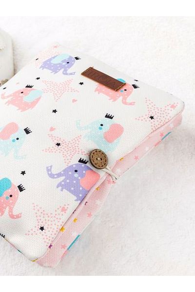 Aşkın Parti Evi Baby Diaper Care Bag Organizer Elephant