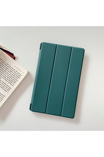 TEKNETSTORE Samsung Galaxy Tab S7 Fe Lte T730 T735 T737 Tablet Uyumlu Flip Smart Standlı Akıllı Kılıf