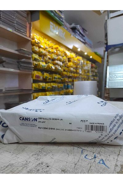 Canson 1557 Drawing Paper Picture Paper 200gr A4 Size 250 Pack