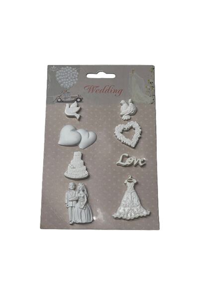 EleganTShoP Set de 8 rame foto din ipsos pentru nuntă