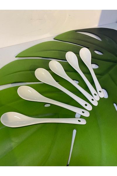 elif aksesuar Porcelain Spoon Set of 6