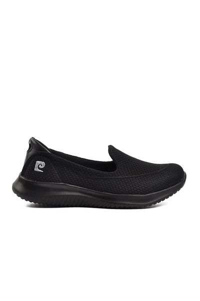 Pierre Cardin Pc-30168 Women's Black Flexible Mesh Sneakers