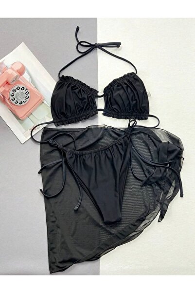 ŞAHPERA BUTİK Комплект бікіні та парео