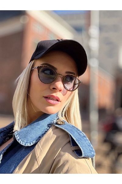 LOOKUP Bumble Unisex Sunglasses - UV400 Protected, Ce Certificated Women's Vintage Fashion with Wipe Cloth Gift