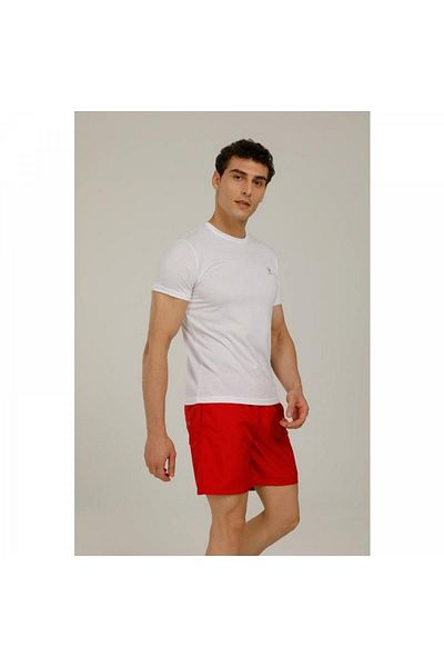 lumberjack 101093563 Ct483 Gustavo Swim Red Men's Shorts