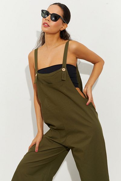 Cool Sexy Khaki Jumpsuits Styles Prices Trendyol