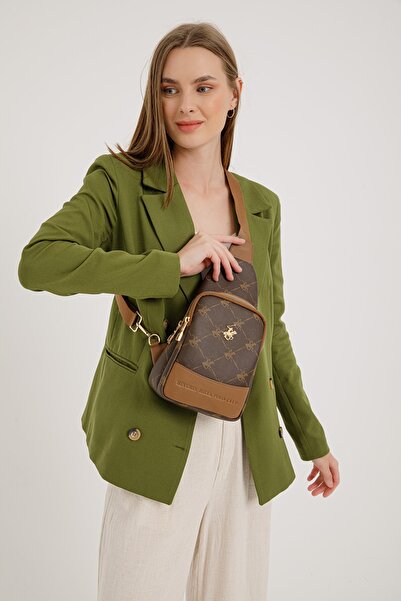 Beverly Hills Polo Club Brown Women's Shoulder Bag 05BHPC109
