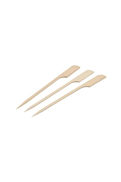 abnturk Bambu Tutacaklı Kokteyl Kürdan 9 Cm (30'lu Paket) bambu 9cm