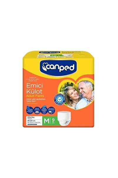 Canped Absorbent Panties Patient Diapers 9 Pack Size M