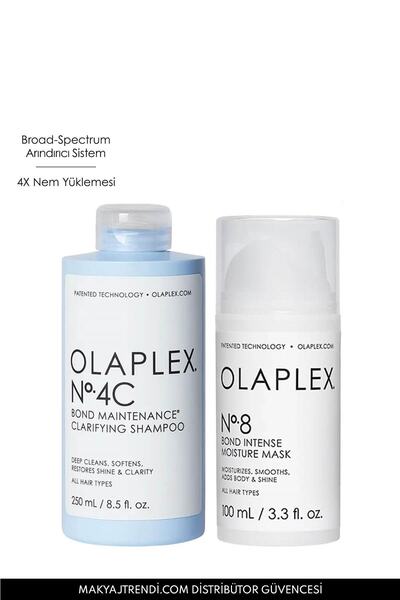 Olaplex Deep Cleanse & Moisture Duo - Derinlemesine Temizleme Ve Nemlendirme ...