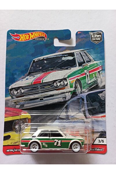 HOT WHEELS أداة تأليب الأبواب 71 داتسون 510