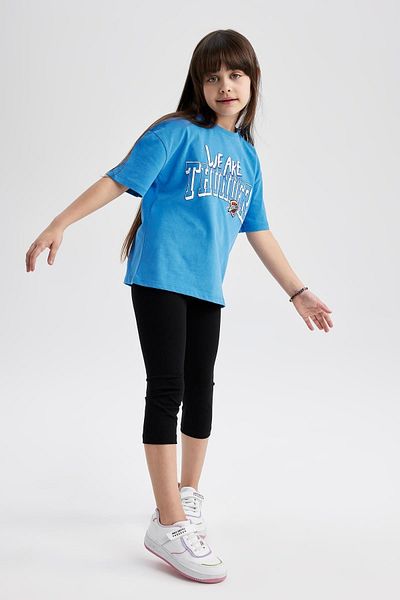 DeFacto Leggings - Schwarz - Mittlerer Bund