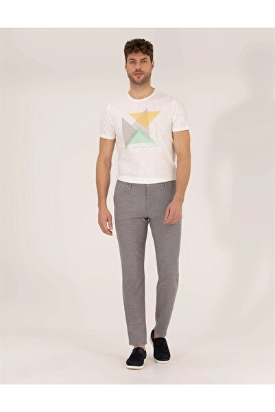 centilmen Μπλουζάκι Slim Fit Crew Neck 1588946