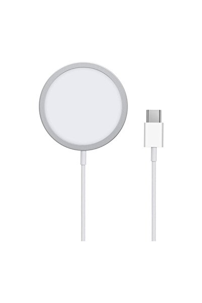 Fogy Apple Iphone 14 Pro Max Uyumlu Magsafe Şarj Aleti Aygıtı Kablosuz Manyetik Type-c