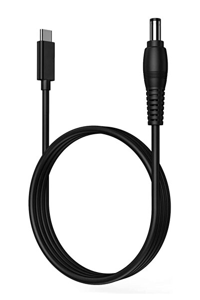 Alfais 4213 Type C To Dc 12v Pd 5.5*2.5mm Adaptör Çevirici Power Şarj Kablosu