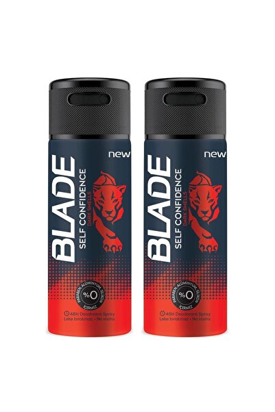 Blade Deodorant Self Confidence 150 ml X 2 Adet