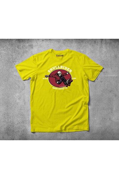 Freeyez Skullrider unisex pamučna češljana majica
