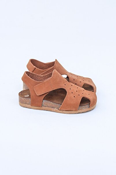 ELİT SHOES Gage Hakiki Deri Ortapedik Çocuk Sandalet T003