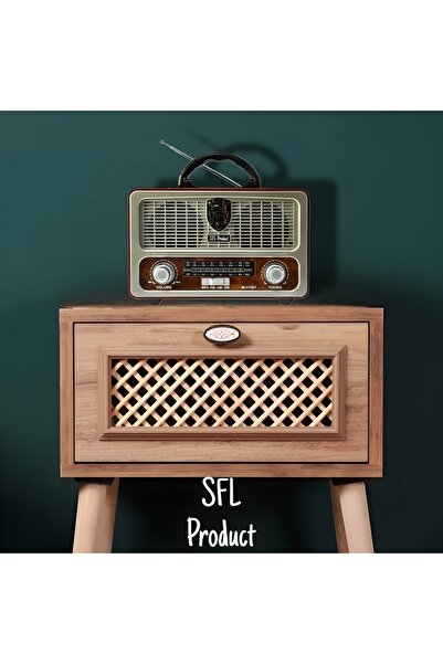 SFL Product Taşınabilir Nostaljik Radyo Bluetooth/fm/usb/sd Retro Radyo M111bt
