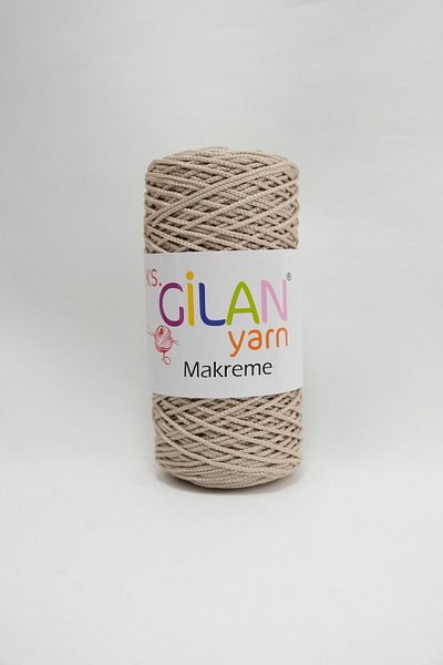 KS Gilan Natura Polyester Macreme Thread 100 grams Stone No: 260 1 Piece