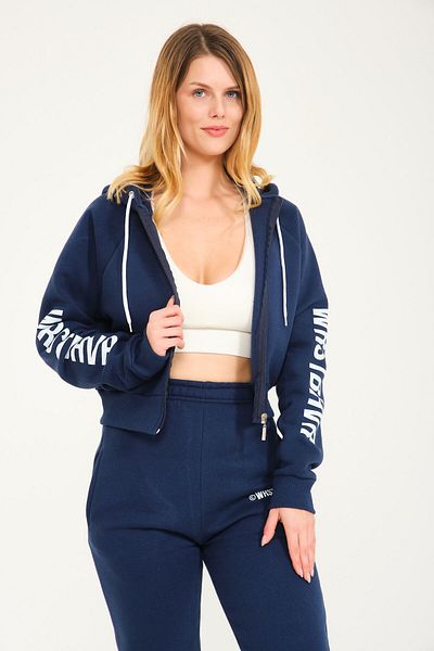 C&C OKULCUNUZ Γυναικείο Σετ φόρμας με φερμουάρ Cc Store Big C Wrst