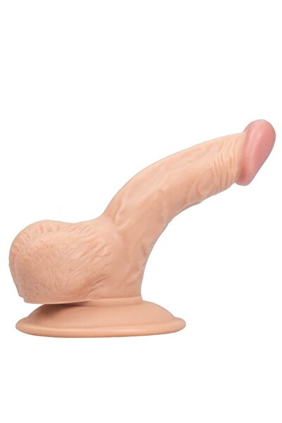 Biosal 13 Cm Belden Bağlamalı Realistik Penis + Kemer + Kayganlaştırıcı Hediyeli