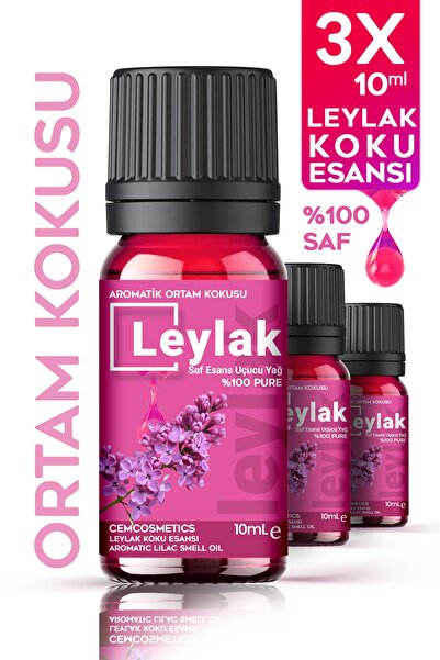 Evove Cosmetics Oda Kokusu Leylak Çiçeği %100 Natural Saf - Doğal 3 Lü Set 3x...