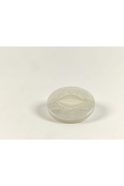 Kariyer Astar 2.7 Cm Footed Polyester White Color 10 Pieces Buttons