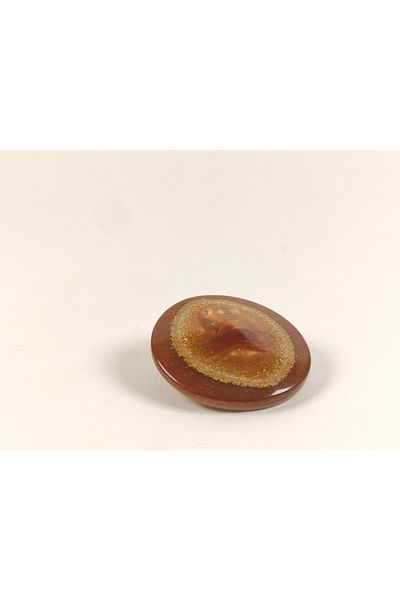 Kariyer Astar 2.7 Cm Footed Polyester Whiskey Color 10 Pieces Buttons