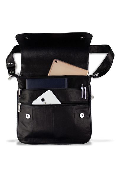 fubileather Τσάντα Crossman από γνήσιο δέρμα Unisex Cross Messenger