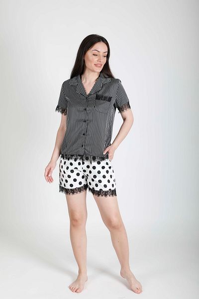 Kadınle Lace Strap Pajama Set