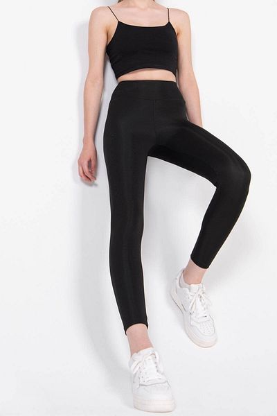 Addax Leggings - Black - High Waist