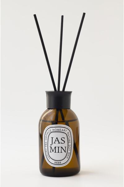 homeartplus Yasemin 100 Ml Bambu Çubuk Amber Şişe Oda Kokusu