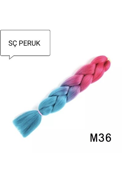 SÇ PERUK M.36، 100 غرام أومريلي جديلة أفريقية جديلة تويست جديلة سوداء