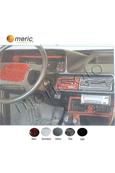 meriç cockpit design ميريتش ®   فيات هوك S تنجيد أمامي ماهوجني 24 قطعة 1988-1997